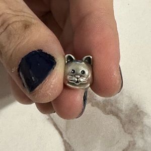 Pandora Cat Head charm